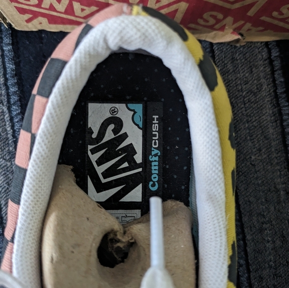 VANS Comfycush Era Mixed Media Suede Checker Leopard Women VNOA3WM91PC (… - Picture 3 of 8